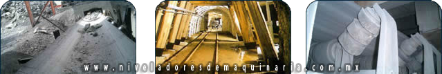 industria minera NIVELADORES DE MAQUINARIA